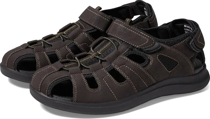 Nunn Bush Rio Vista Fisherman Sandal Men's Sandals Brown : 7 M (D), Synthetic