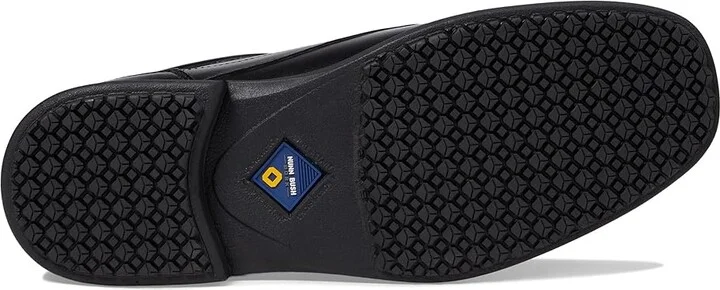 Nunn Bush Sanford Slip Resistant Bicycle Toe Work Slip-On Men's Slip on Shoes Black : 7 M (D), Synthetic - Image 4