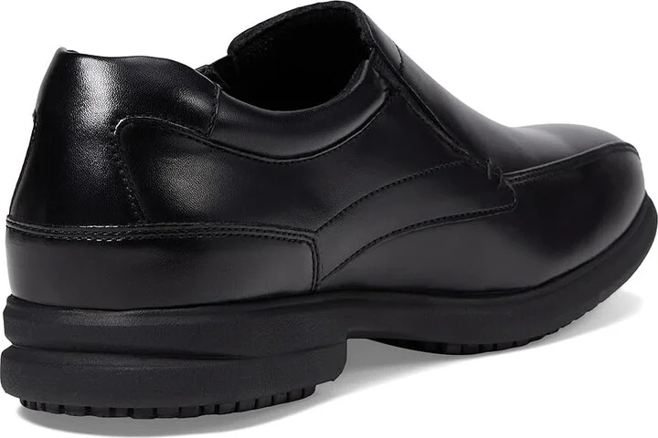 Nunn Bush Sanford Slip Resistant Bicycle Toe Work Slip-On Men's Slip on Shoes Black : 7 M (D), Synthetic - Image 5