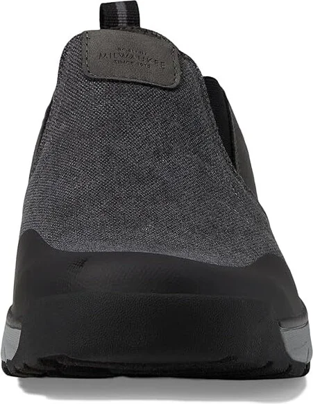 Nunn Bush Sedona Canvas Moccasin Toe Slip-On Comfortable Lightweight Loafer With Memory Foam Men's Lace-up Boots Grey : 7.5 M (D) - Image 5