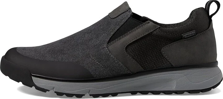 Nunn Bush Sedona Canvas Moccasin Toe Slip-On Comfortable Lightweight Loafer With Memory Foam Men's Lace-up Boots Grey : 7.5 M (D) - Image 6