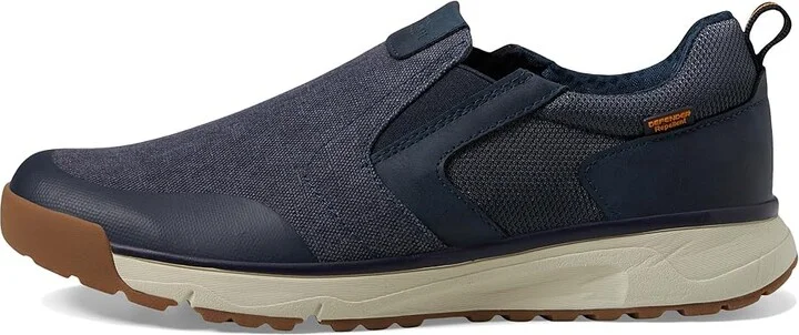 Nunn Bush Sedona Canvas Moccasin Toe Slip-On Comfortable Lightweight Loafer With Memory Foam Men's Lace-up Boots Navy : 9.5 W (EE) - Image 6