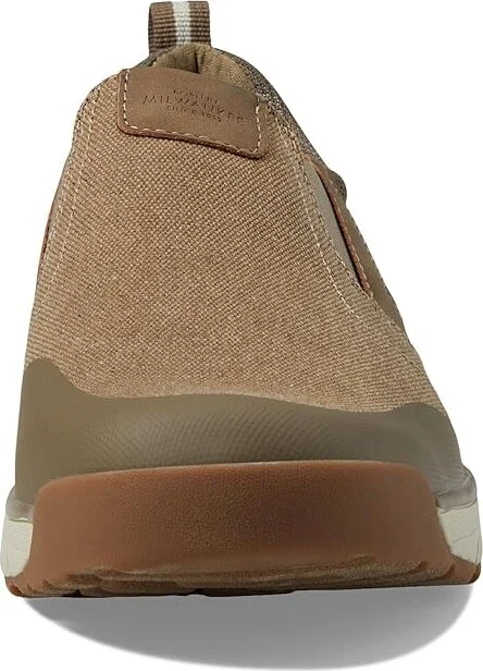 Nunn Bush Sedona Canvas Moccasin Toe Slip-On Comfortable Lightweight Loafer With Memory Foam Men's Lace-up Boots Stone : 9 W (EE) - Image 5