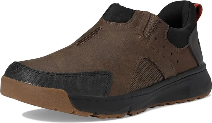 Nunn Bush Sedona Moccasin Toe Slip-On Easy-On Easy-Off Rugged Casual Loafer Men's Shoes Gray : 11 M (D), Faux Leather - Image 5