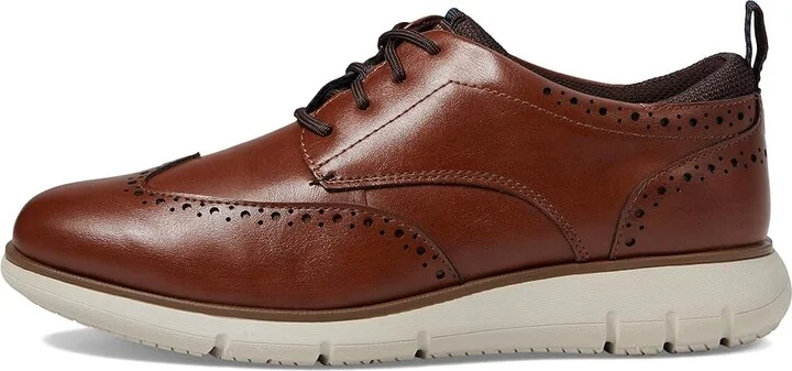 Nunn Bush Stance Wing Tip Oxford Men's Lace-up Boots Cognac : 13 M (D), Leather - Image 6