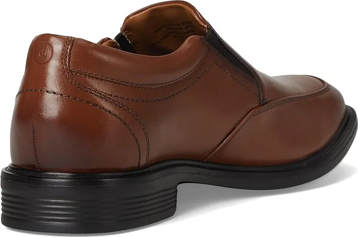 Nunn Bush Stark Moccasin Toe Slip-On Leather Dress Casual Business Formal Loafer Men's Lace Up Wing Tip Shoes Cognac : 12 W (EE) - Image 4
