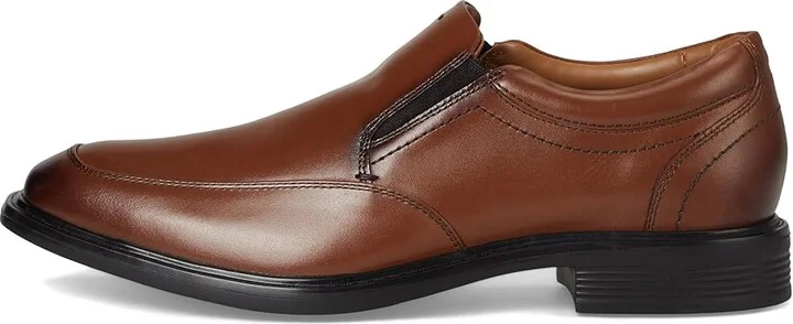 Nunn Bush Stark Moccasin Toe Slip-On Leather Dress Casual Business Formal Loafer Men's Lace Up Wing Tip Shoes Cognac : 12 W (EE) - Image 6