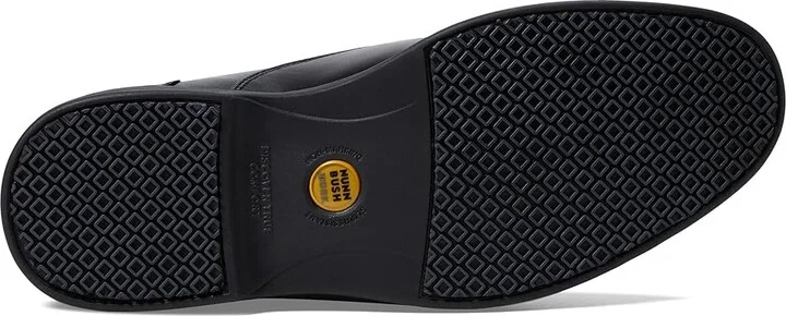 Nunn Bush Wade Work Moc Toe Slip-On Men's Shoes Black : 7 M (D), Synthetic - Image 3