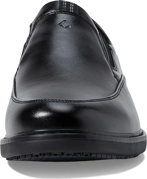 Nunn Bush Wade Work Moc Toe Slip-On Men's Shoes Black : 7 M (D), Synthetic - Image 5