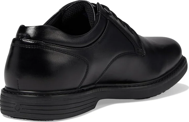 Nunn Bush Wade Work Plain Toe Oxford Men's Shoes Black : 8 M (D), Leather - Image 4