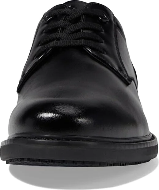 Nunn Bush Wade Work Plain Toe Oxford Men's Shoes Black : 8 M (D), Leather - Image 5