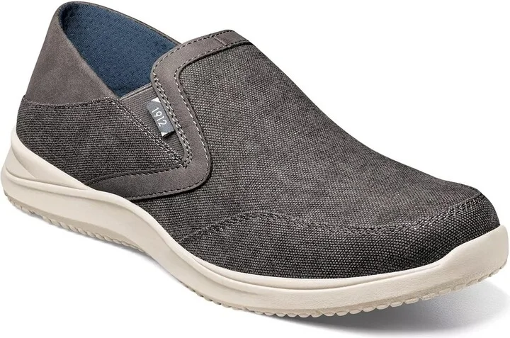 Nunn Bush Wide Width Conway Ez SlipOn