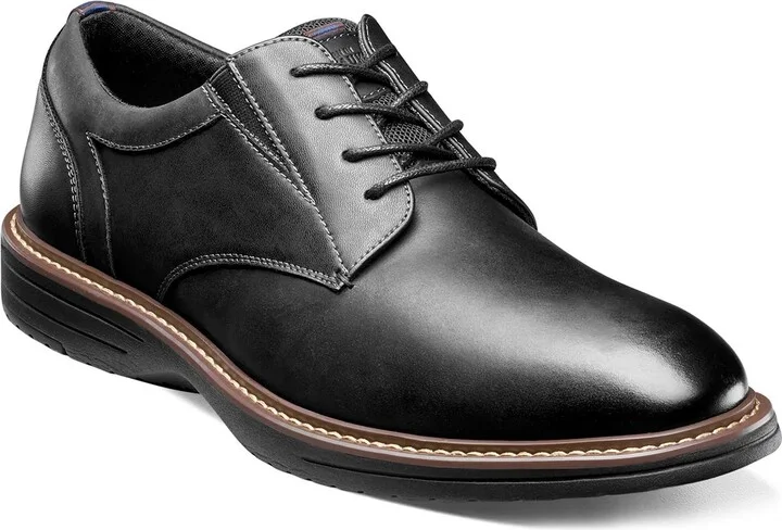 Nunn Bush Wide Width Griff Plain Toe Oxford