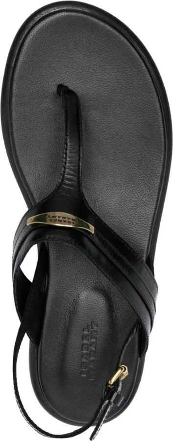 Nya leather slingback sandals - Image 4