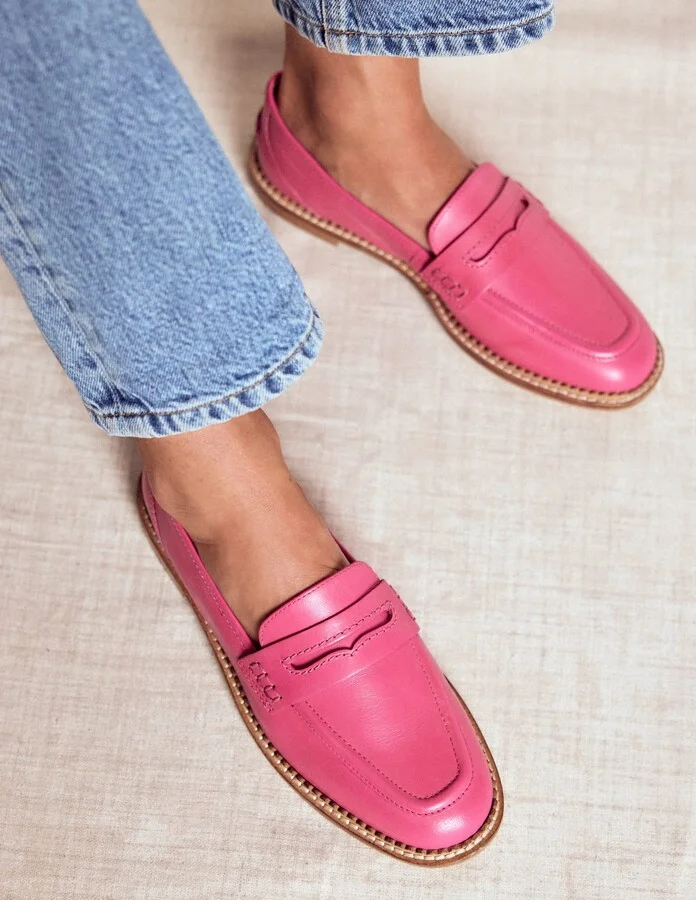 Nya Penny Loafers, Classic Leopard - Image 6