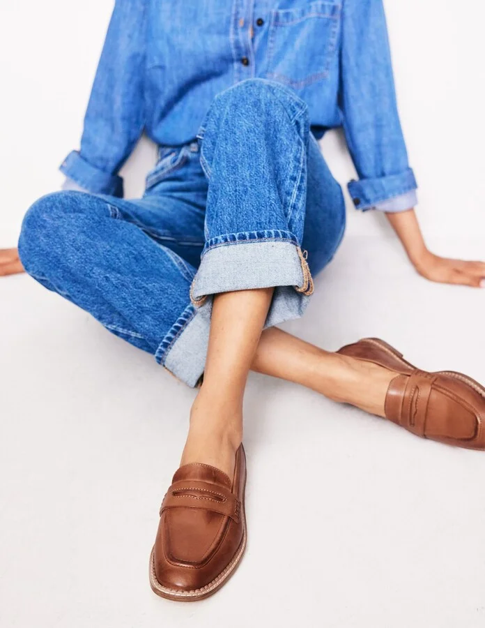 Nya Penny Loafers, Classic Leopard - Image 8