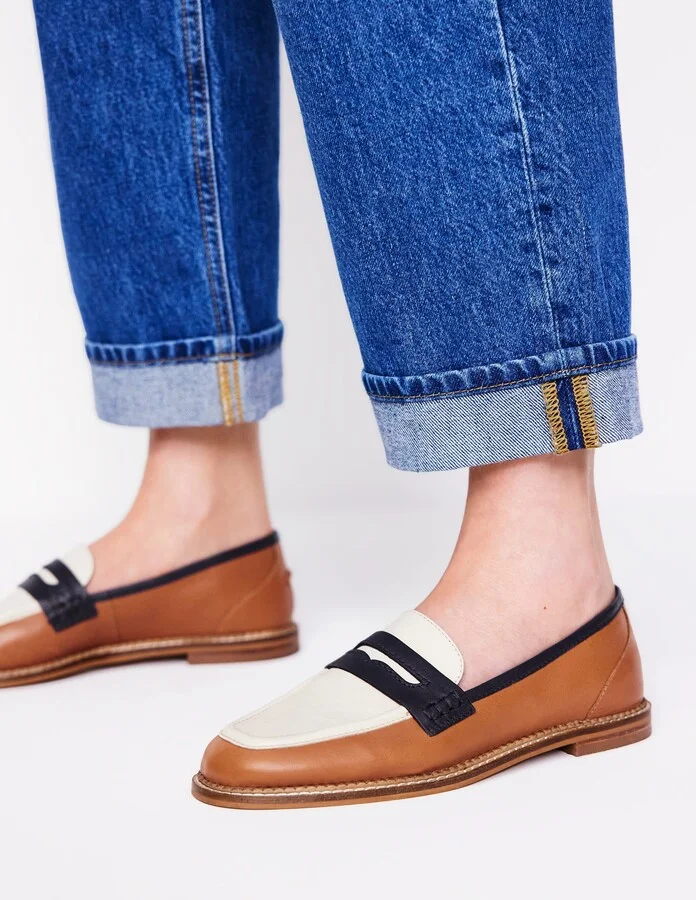 Nya Penny Loafers, Classic Leopard - Image 9