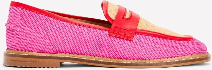 Pink/Natural Colourblock