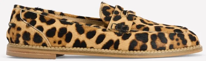 Nya Penny Loafers, Classic Leopard