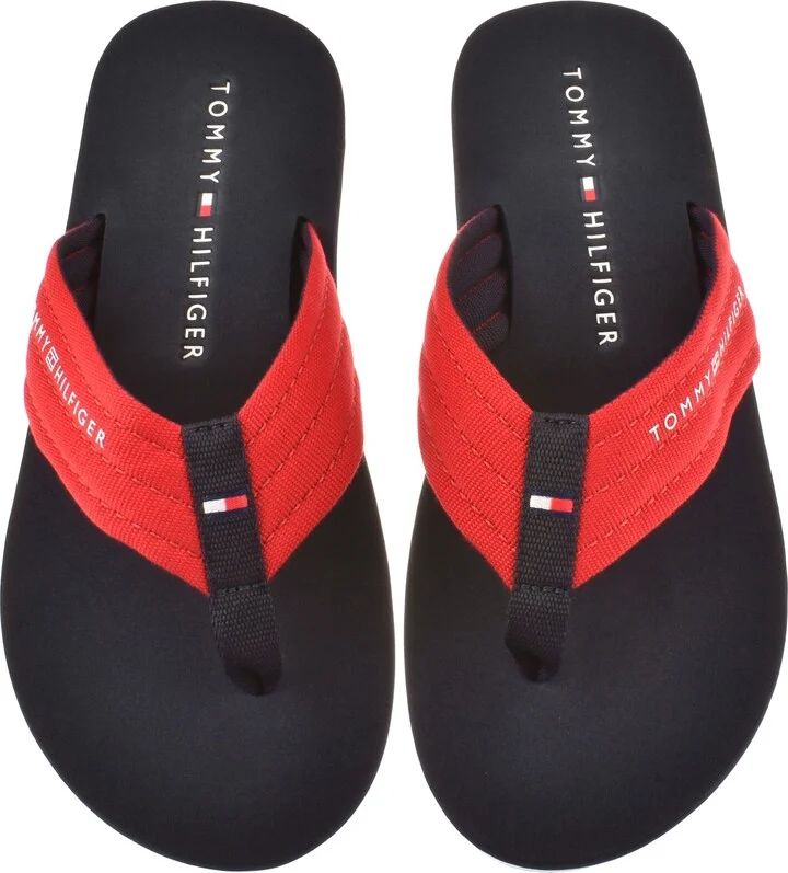 NYC Flip Flops Primary Red