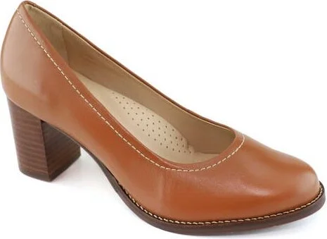 NYC Leather Pump