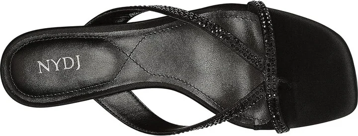NYDJ Glynn Women's Sandals Black : 10 M, Textile - Image 2