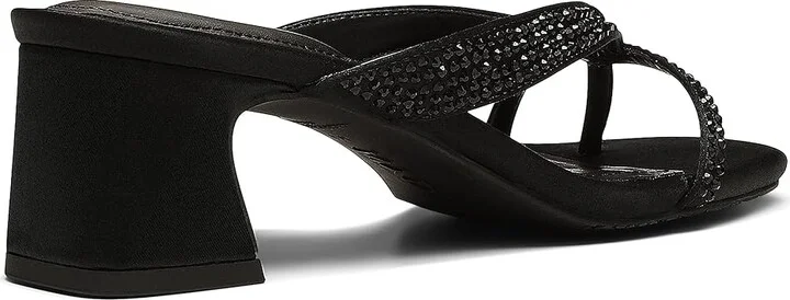 NYDJ Glynn Women's Sandals Black : 10 M, Textile - Image 4