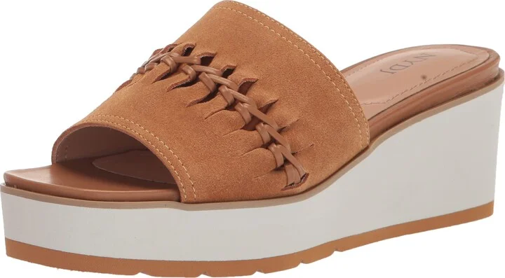 NYDJ Suede Wedge Sandal