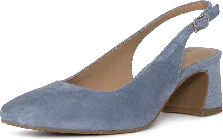 NYDJ Women's Faelynn Suede Slingback Pump