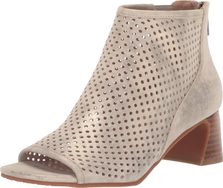 NYDJ Women's Gabbe Metallic Suede Ankle Boot