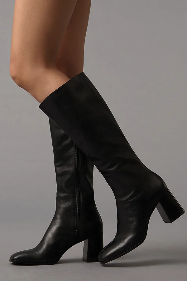 Nylah Nappa Leather Knee-High Boots - Image 2