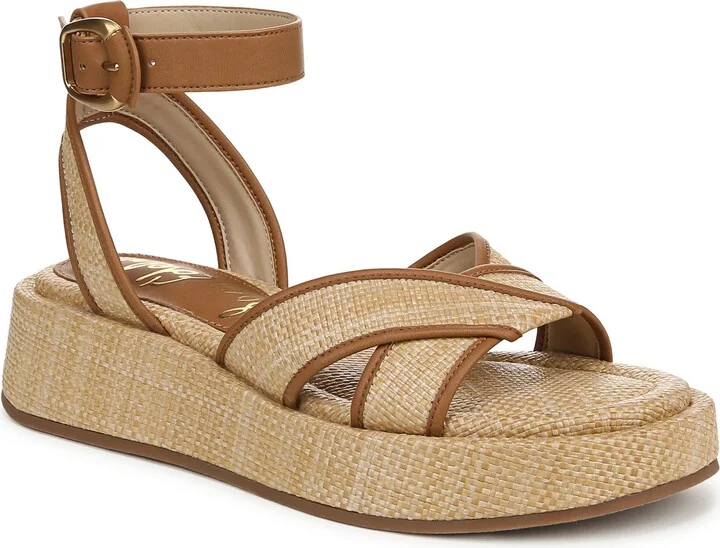 Nylie Woven Wedge Platform Sandal