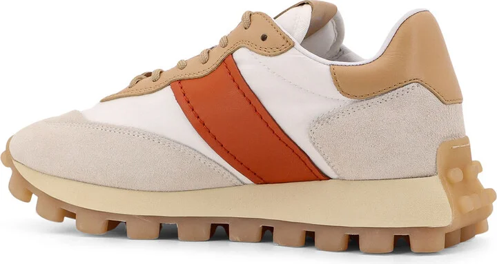 Nylon And Suede Sneakers - Image 3