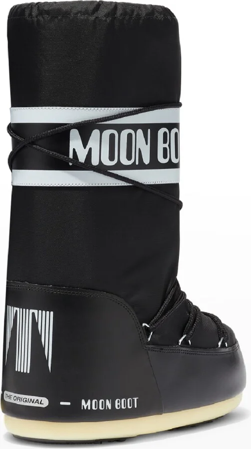Nylon Lace-Up Snow Boots - Image 2