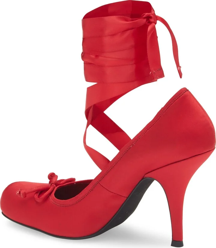 Nympha Ankle Wrap Pump - Image 2