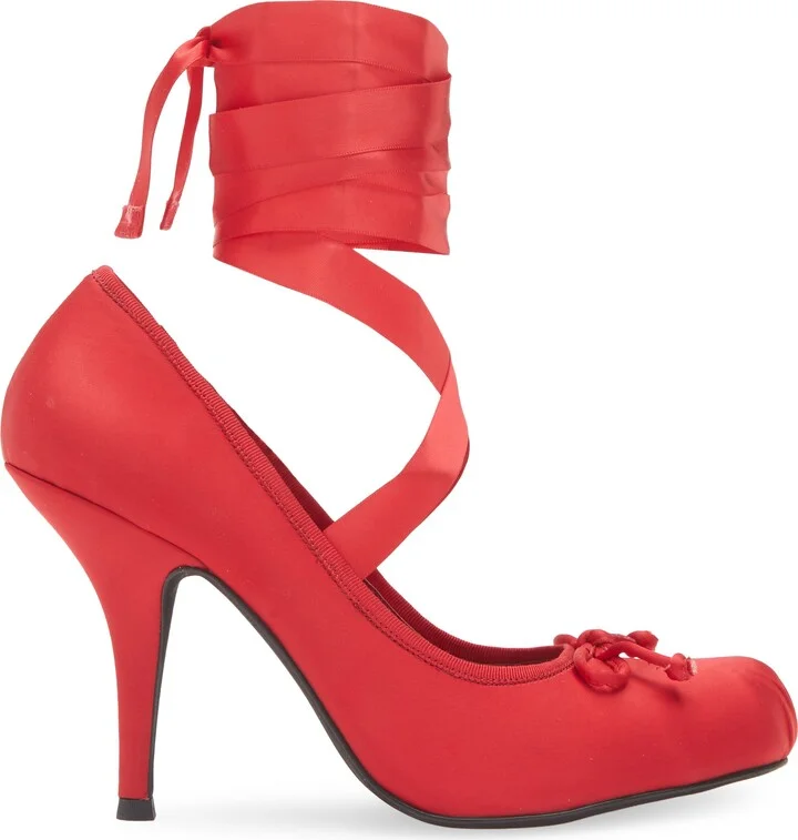 Nympha Ankle Wrap Pump - Image 3