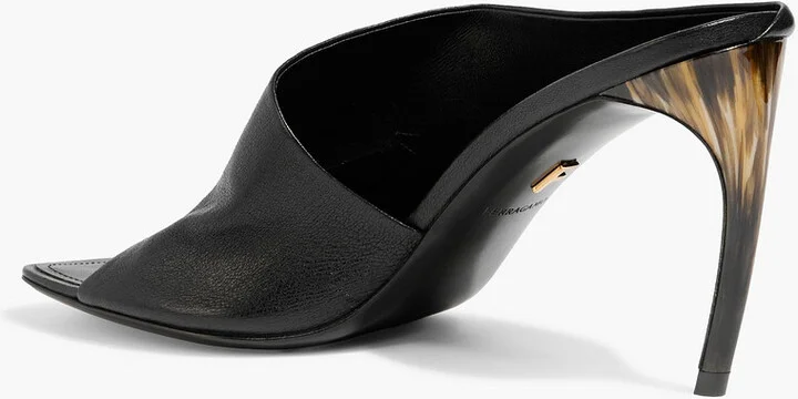 Nymphe 85 leather mules - Image 3