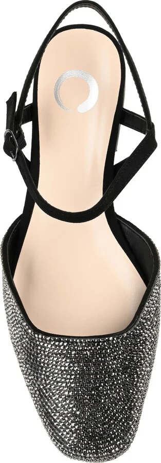 Nysha Rhinestone Embellished Flat - Image 4