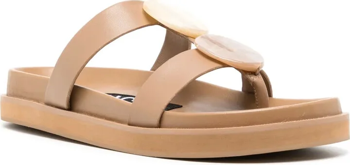 Nyx flat leather sandals - Image 2