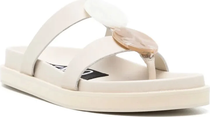 Nyx flat leather sandals - Image 2
