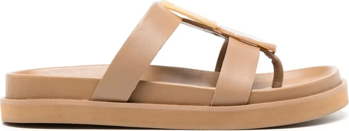 Nyx flat leather sandals
