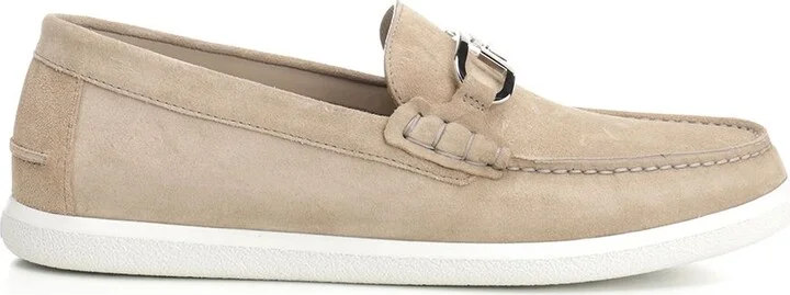 O Lace-Up Shoes Beige