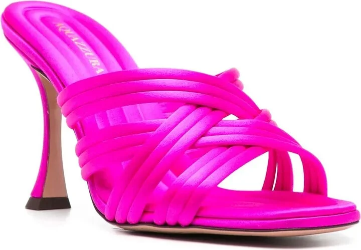 Oahu 95mm satin sandals - Image 2
