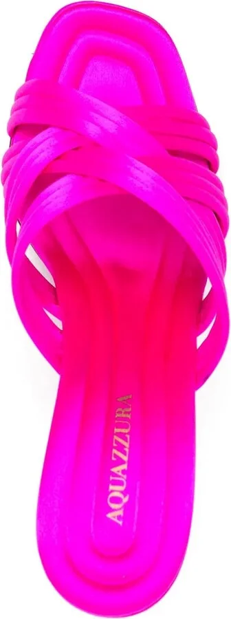 Oahu 95mm satin sandals - Image 4