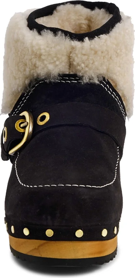 Oak Genuine Shearling Clog Boot - Image 4