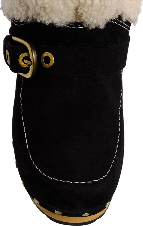 Oak Genuine Shearling Clog Boot - Image 5