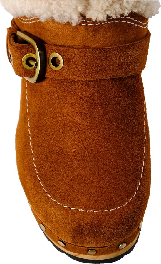Oak Genuine Shearling Clog Boot - Image 10