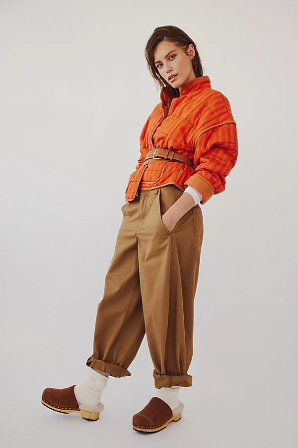 Oak Suede Cozy Clog Mules - Image 2