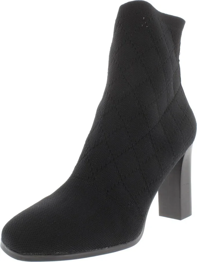 Oak Womens Knit Ankle Booties