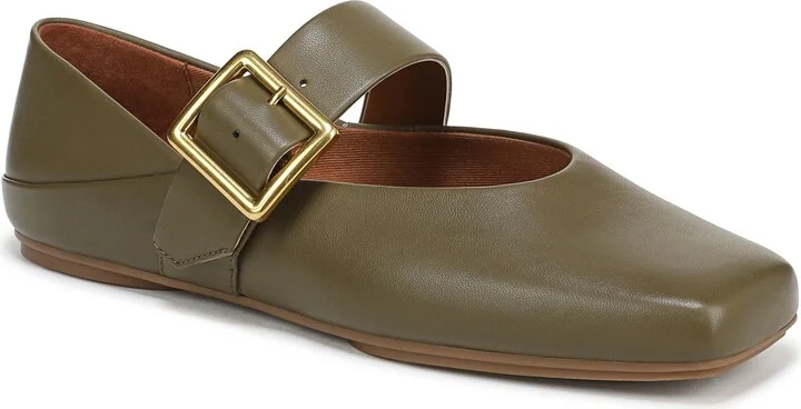 Oakes Square Toe Flat